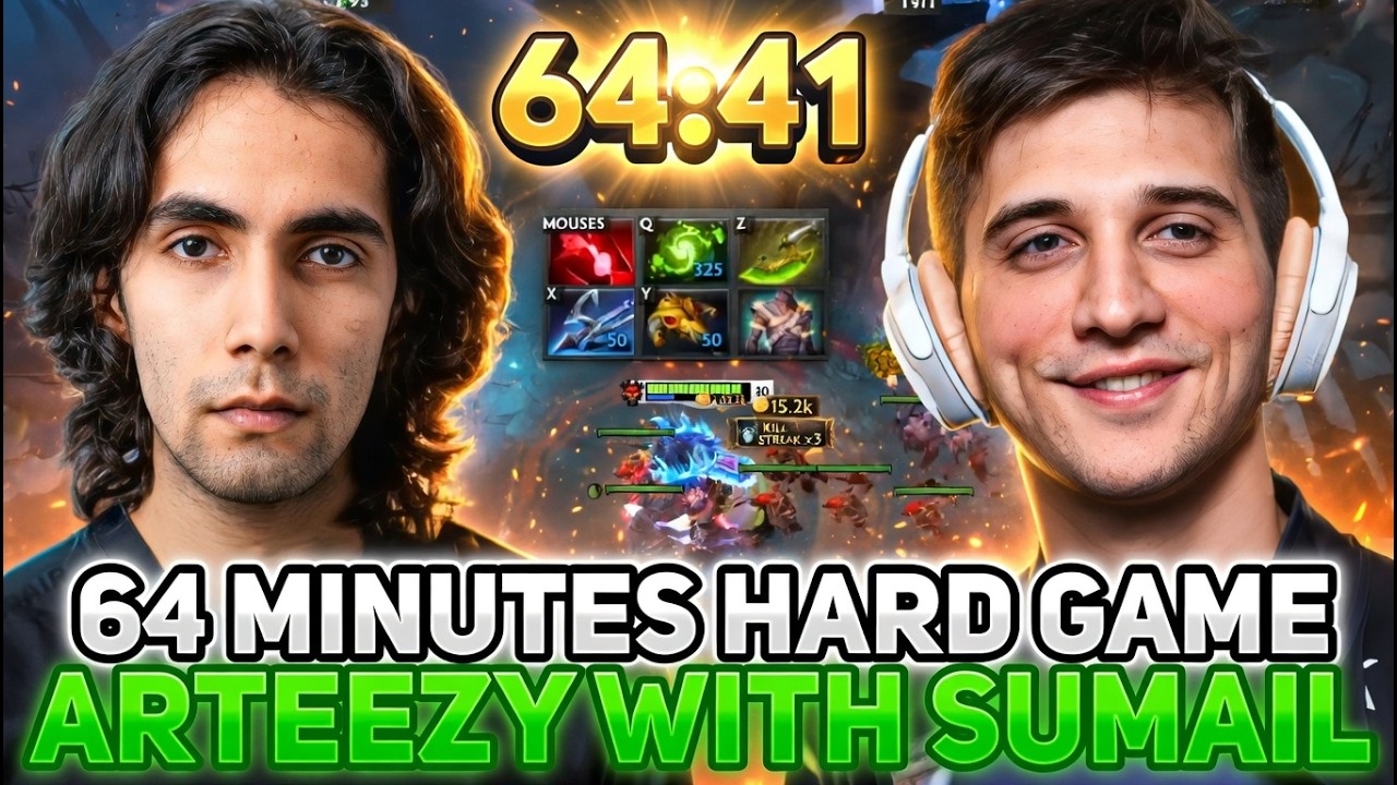 64 минуты сложной игры для ARTEEZY на уровне сложности BEASTMASTER с SUMAIL.