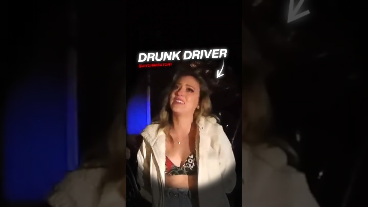 Drunk Underage Girl Gets Arrested By Cops
