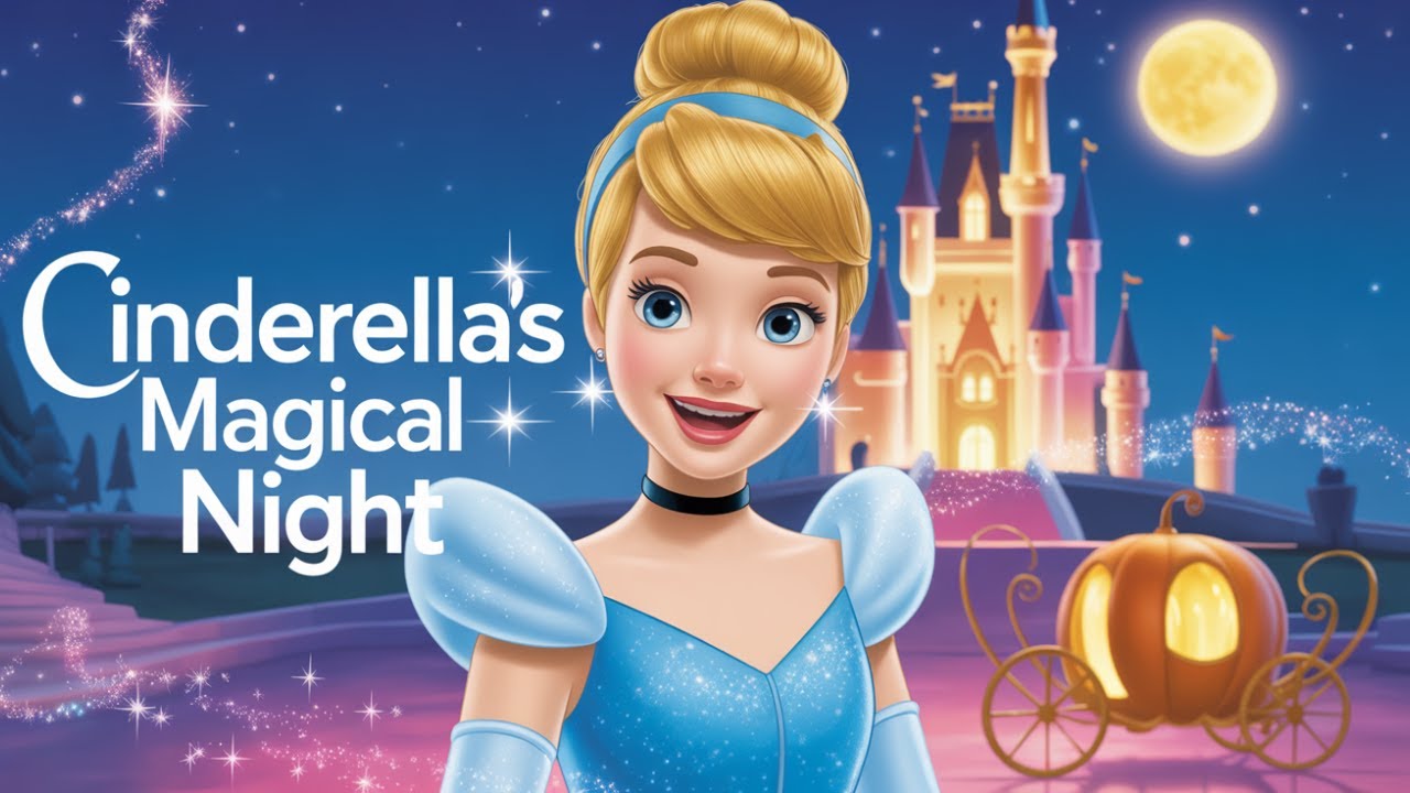 Cinderella’s Magical Night ✨ | 3D Animated Cartoon Story