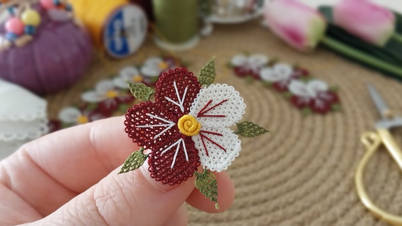 Menekşe Çiçeği Yapımı 