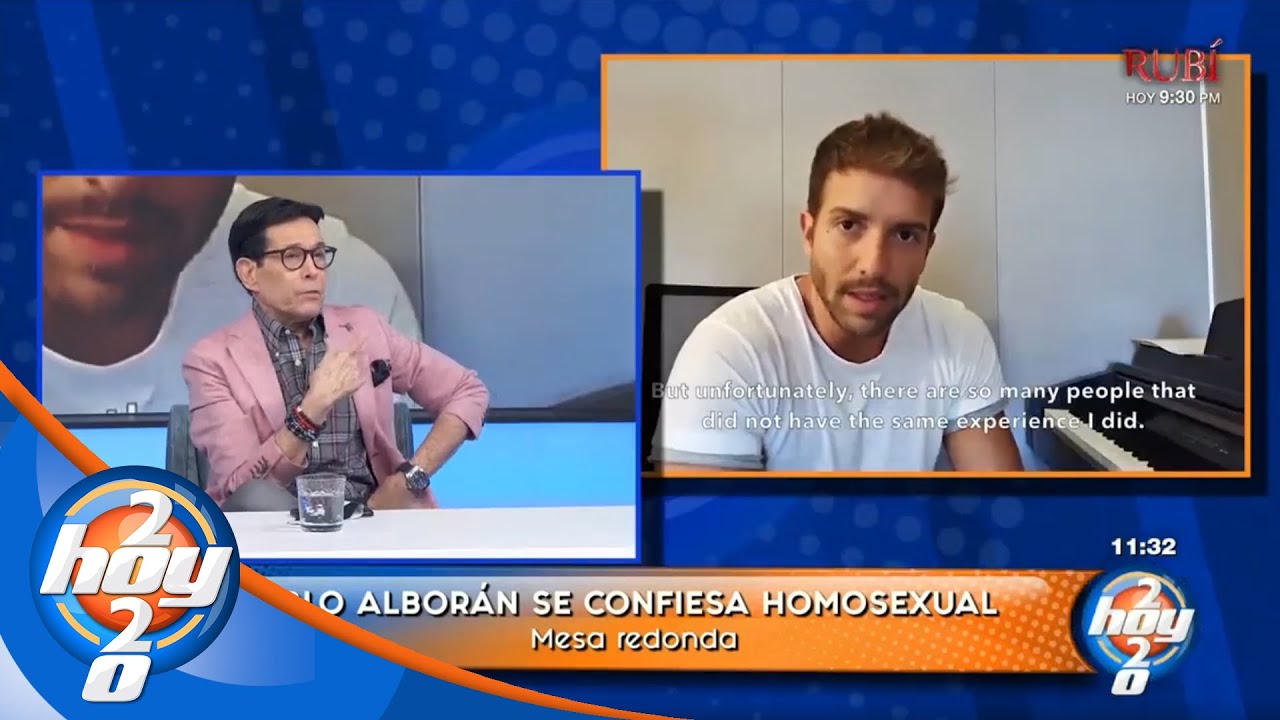 Pablo Alborán confiesa su homosexualidad en redes sociales | Hoy