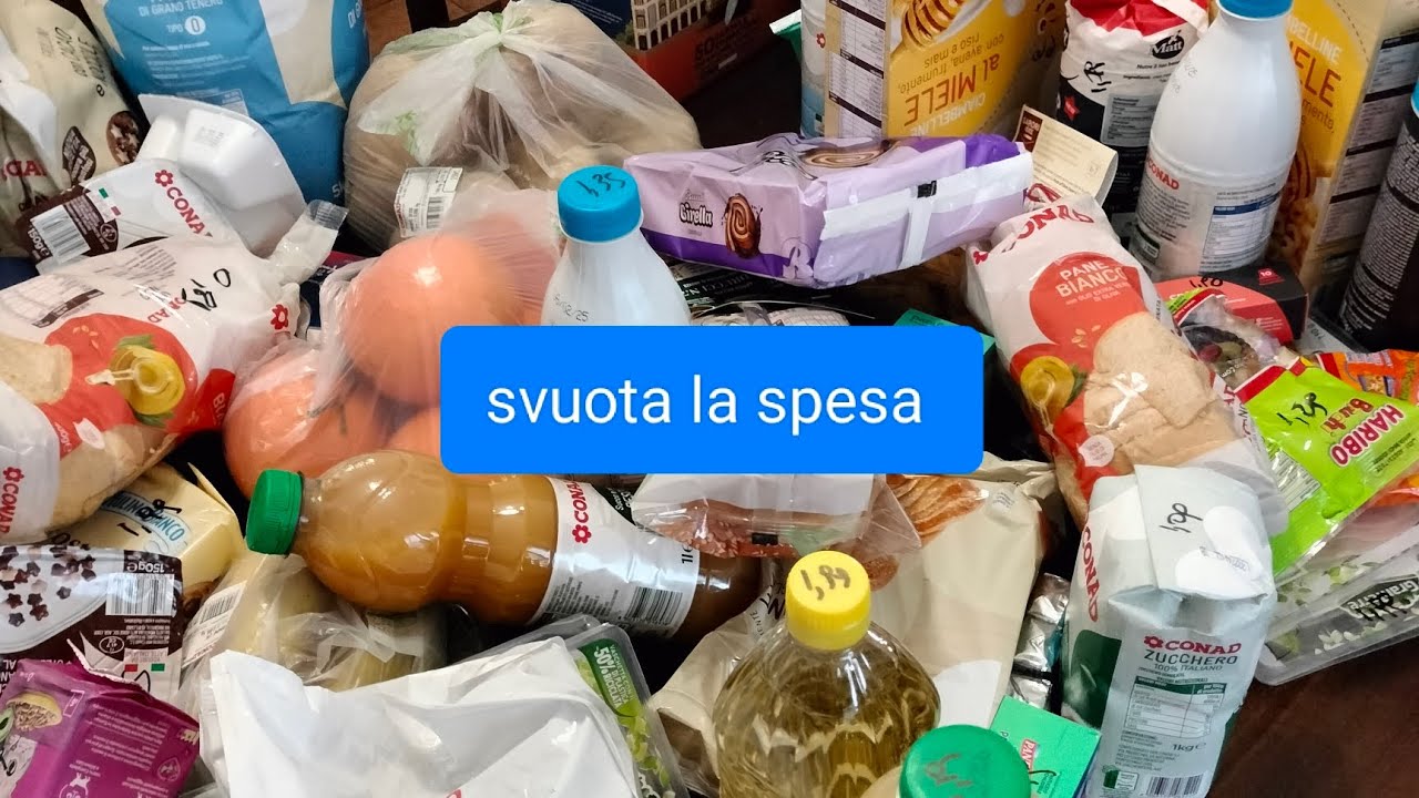 svuota la spesa del sabato!