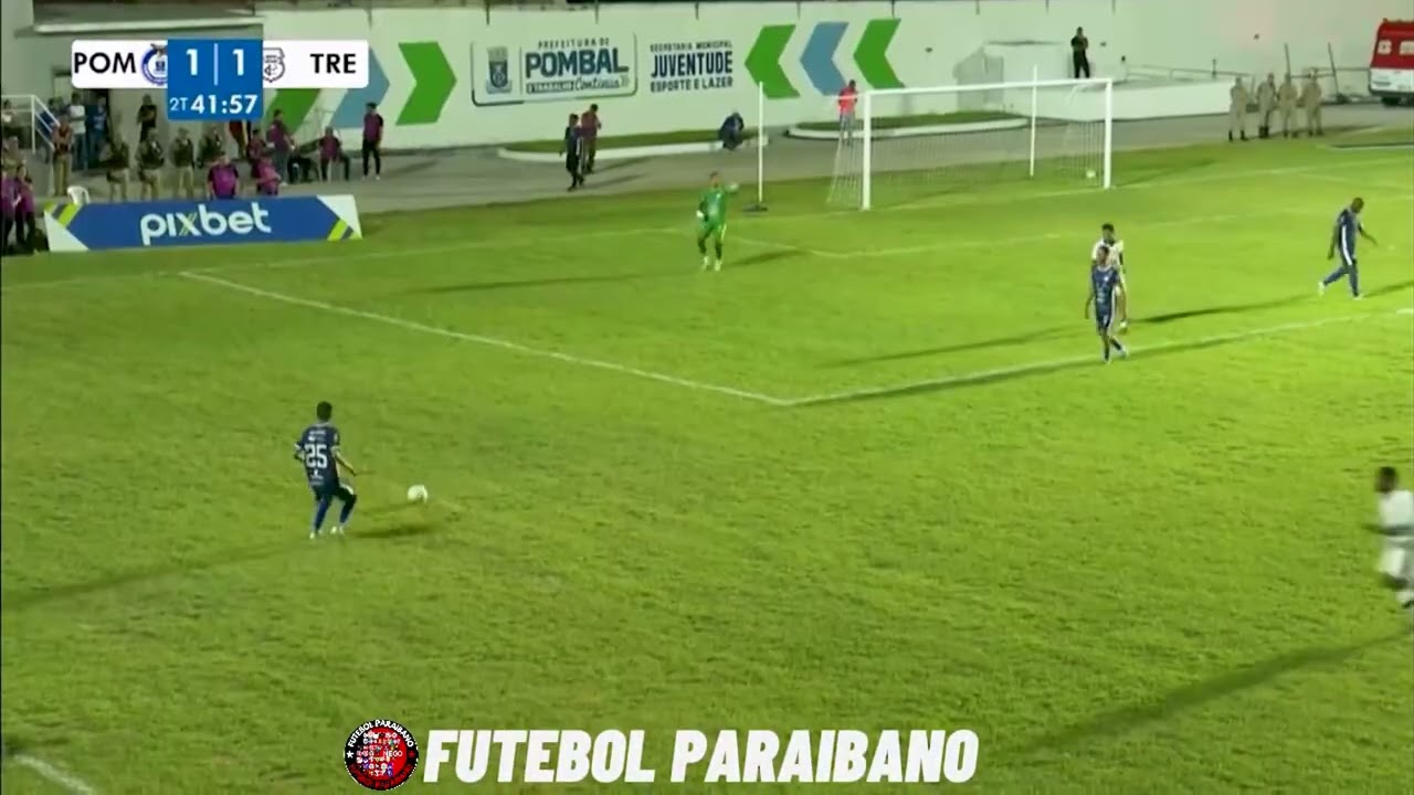 TREZE VENCE O POMBAL DE VIRADA NO PEREIRÃO