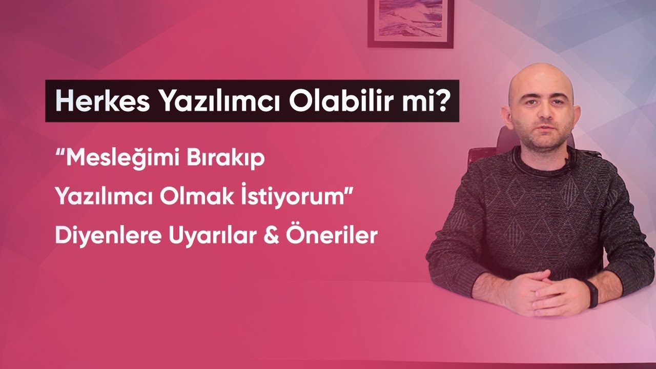 Mesleğini Bırakıp Yazılımcı Olmayı Düşünenlere Uyarılar & Öneriler