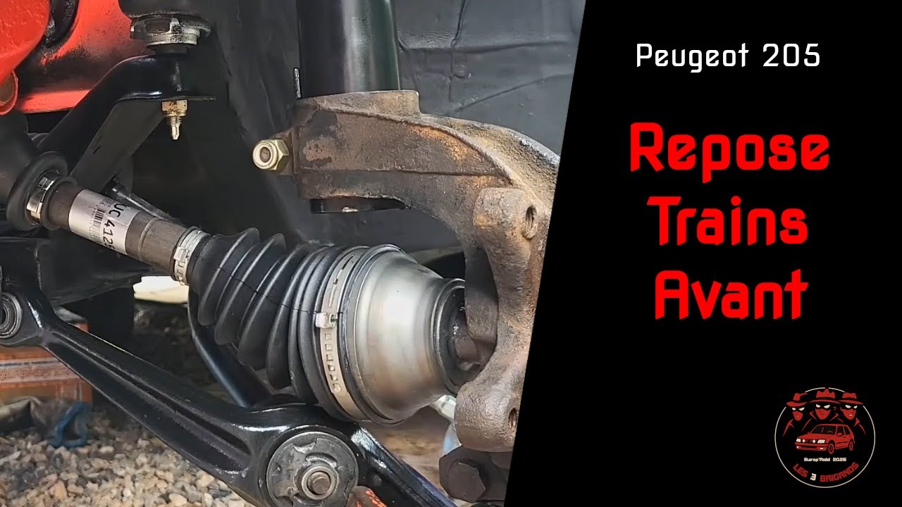 020 - Remontage des trains avant de la 205