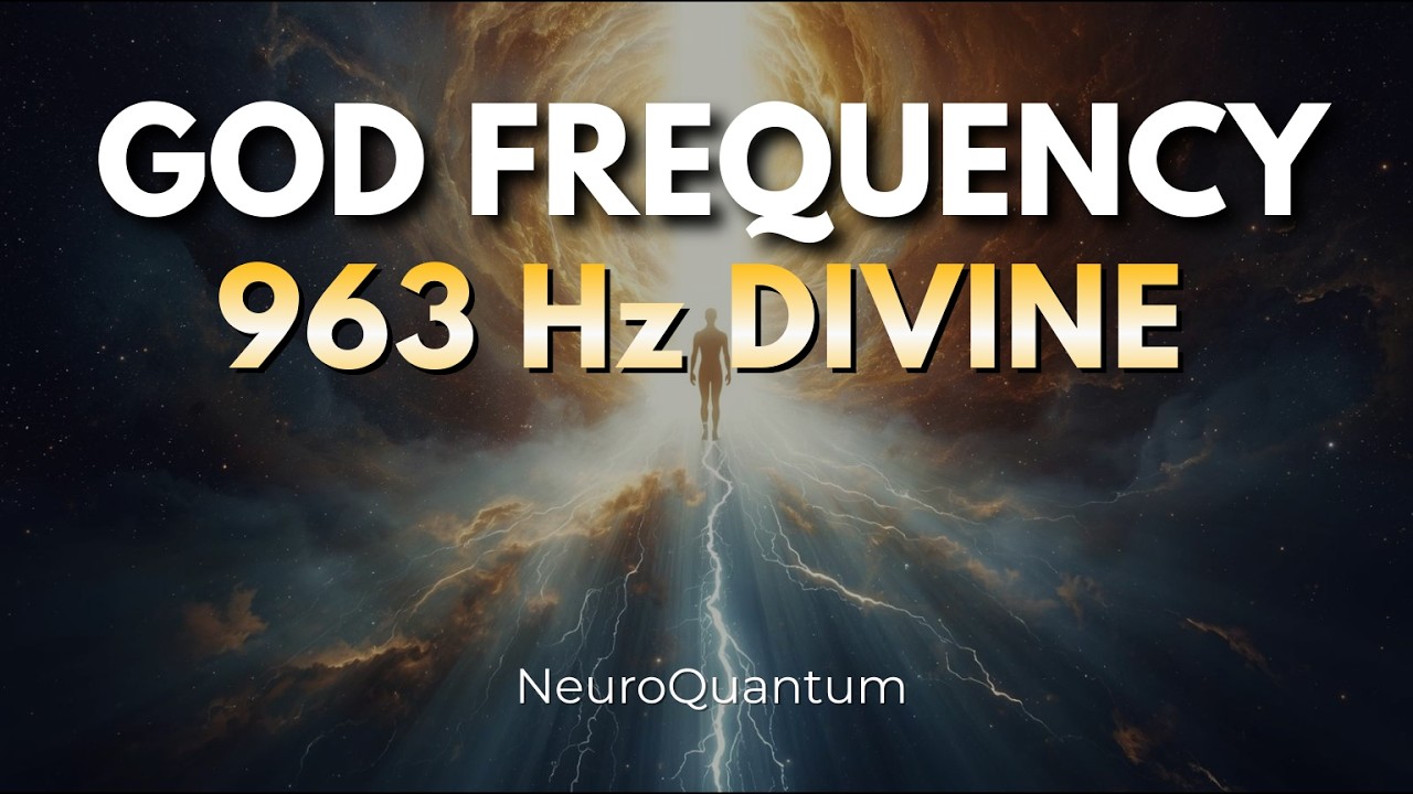 963 Hz God Frequency &bull; Divine Connection &bull; Crown Chakra Resonance