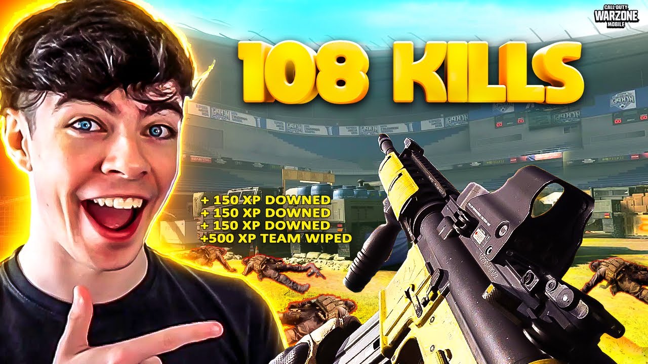 I FINALLY PLAYED WARZONE MOBILE... (world record kills)