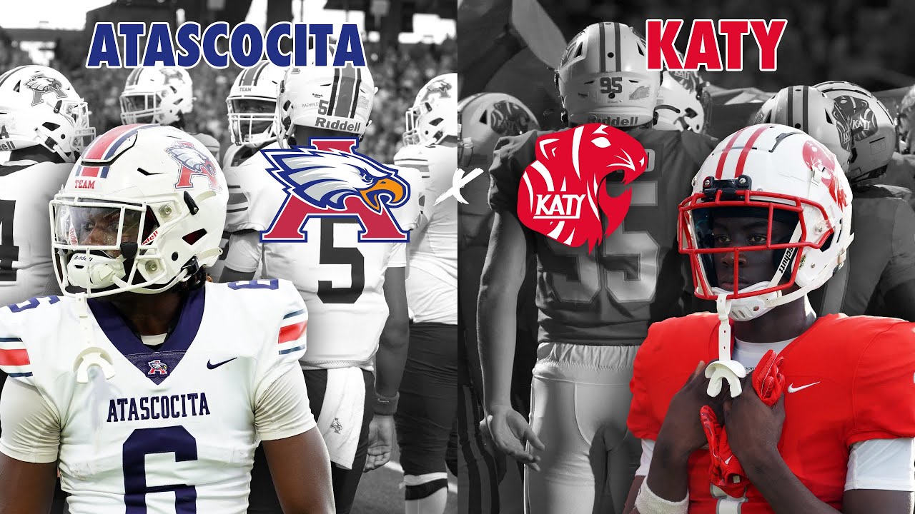 6A HOUSTON POWERHOUSES SQUARE OFF Atascocita vs Katy 2024 Texas High School Football #txhsfb
