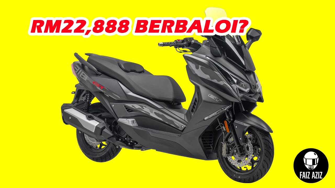Ariic 318GT Skuter Baru Malaysia 2025 Walkaround Vlog E639