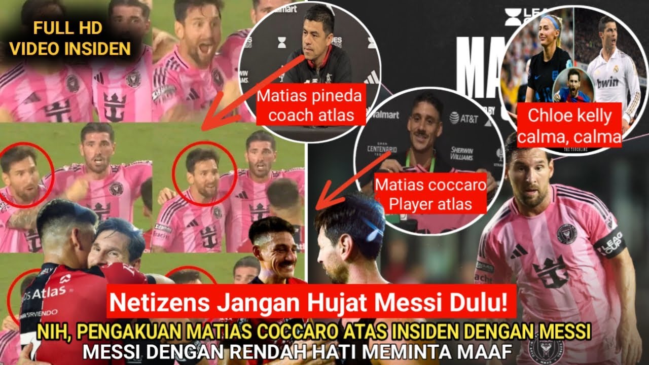 MENGHEBOHKAN‼️Pengakuan Matias Coccaro : Jika Messi Berbicara, Kita Hanya Perlu MendengarKan🐐😱
