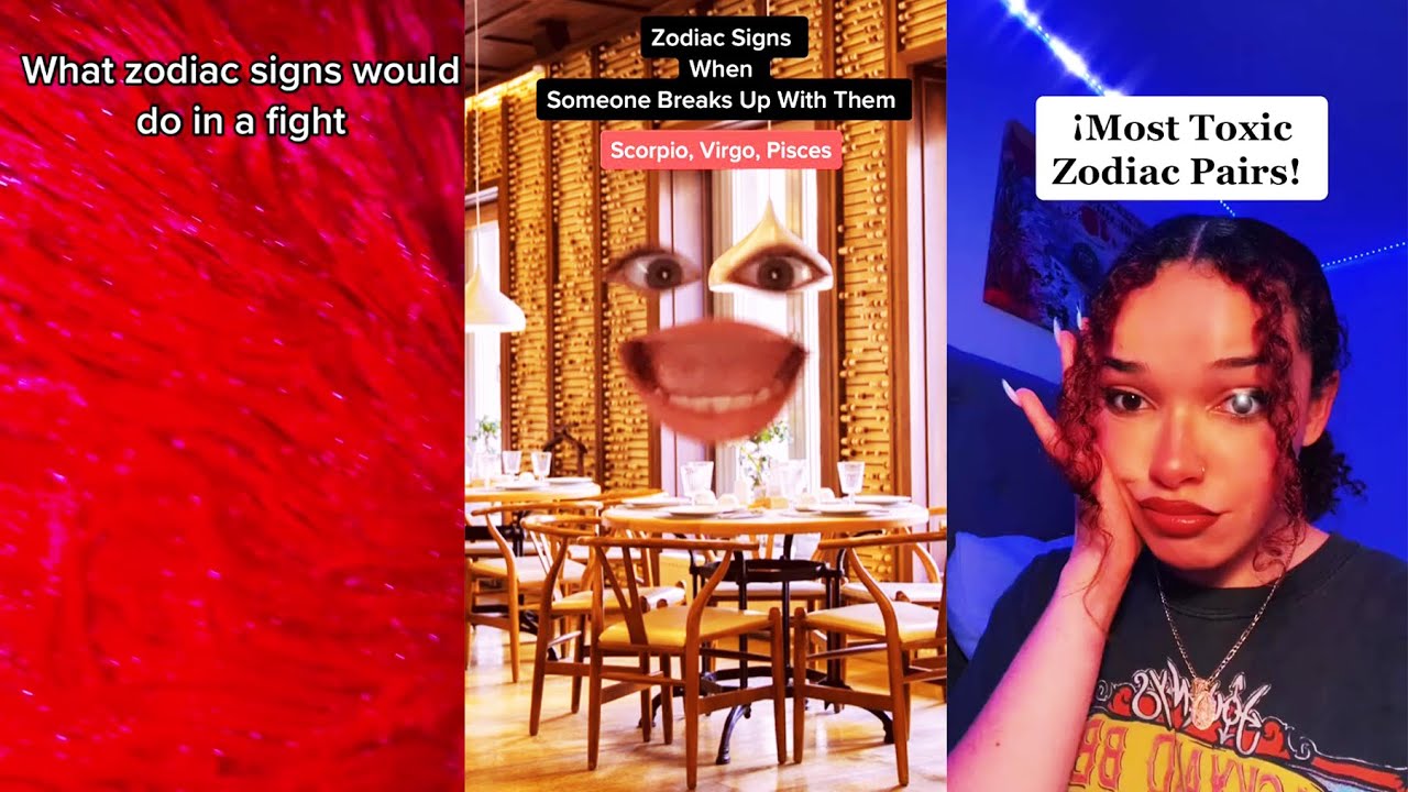 Zodiac Signs TikTok Compilation 👻Part 7👻