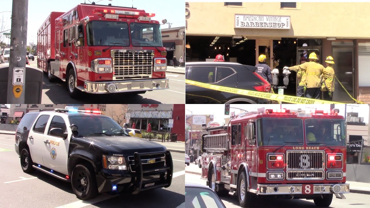 LBFD Engine 8: Lexus Vs Barbershop