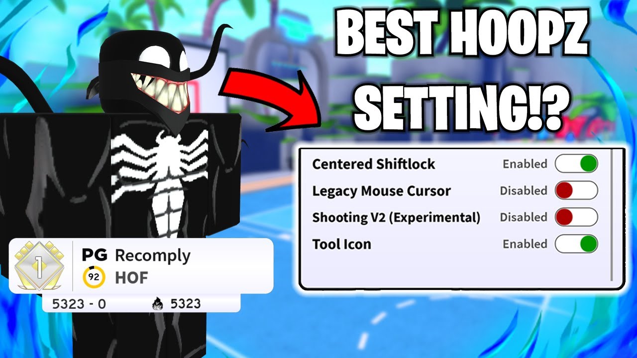 This HOOPZ SETTING Made Me UNSTOPPABLE!? 😱 (ROBLOX BASKETBALL)