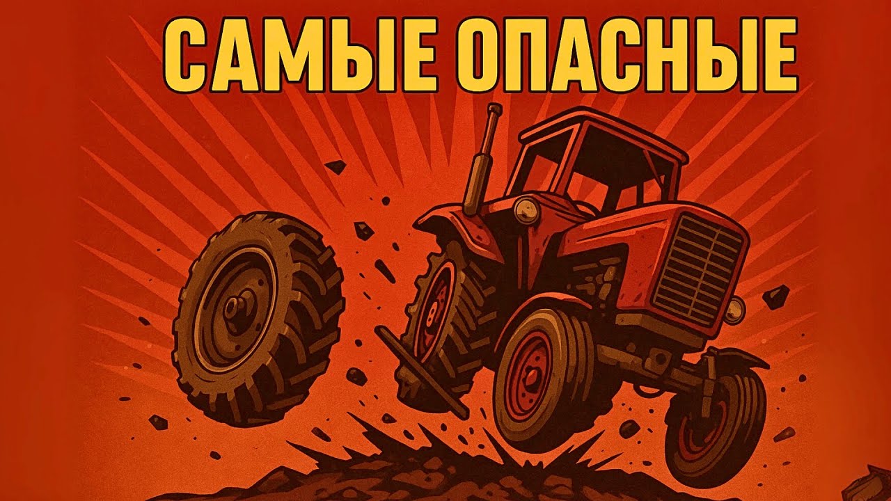 Советская техника без тормозов: ТОП-5 смертельных тракторов