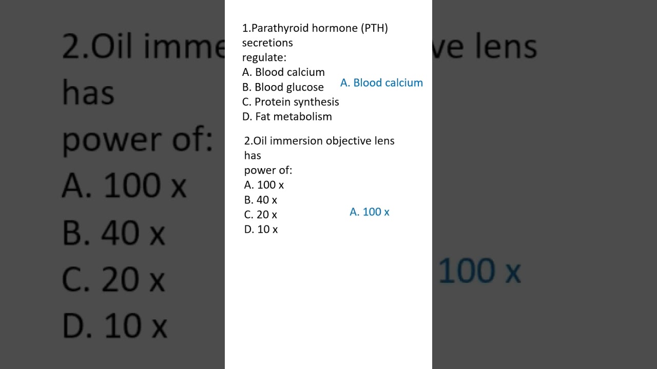 Laboratory technicians Mcqs for MOH,DHA,Prometric exam #medicallabtechnician #labtechnician