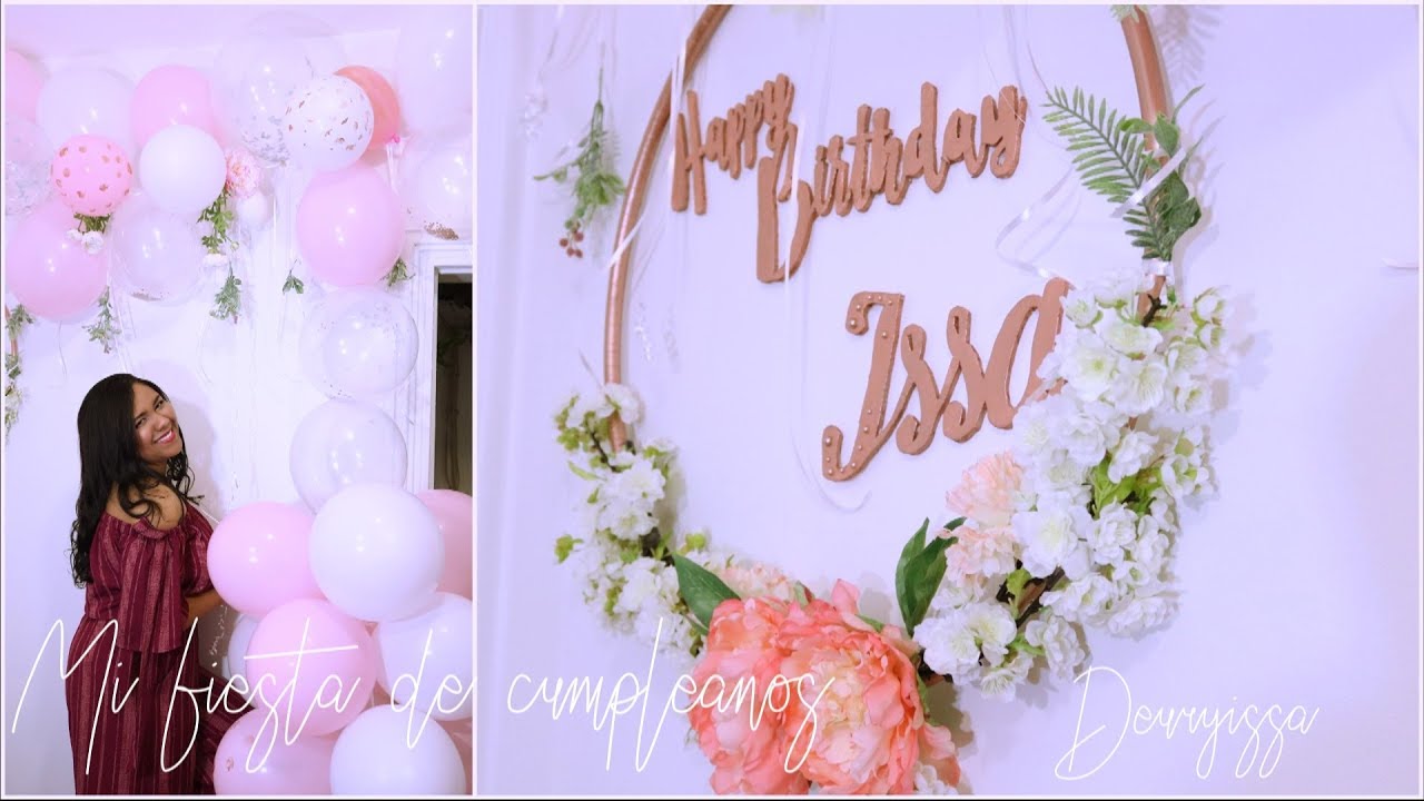 Cómo decorar una fiesta de cumpleaños sencillo / Ya somos 50,000 ☺