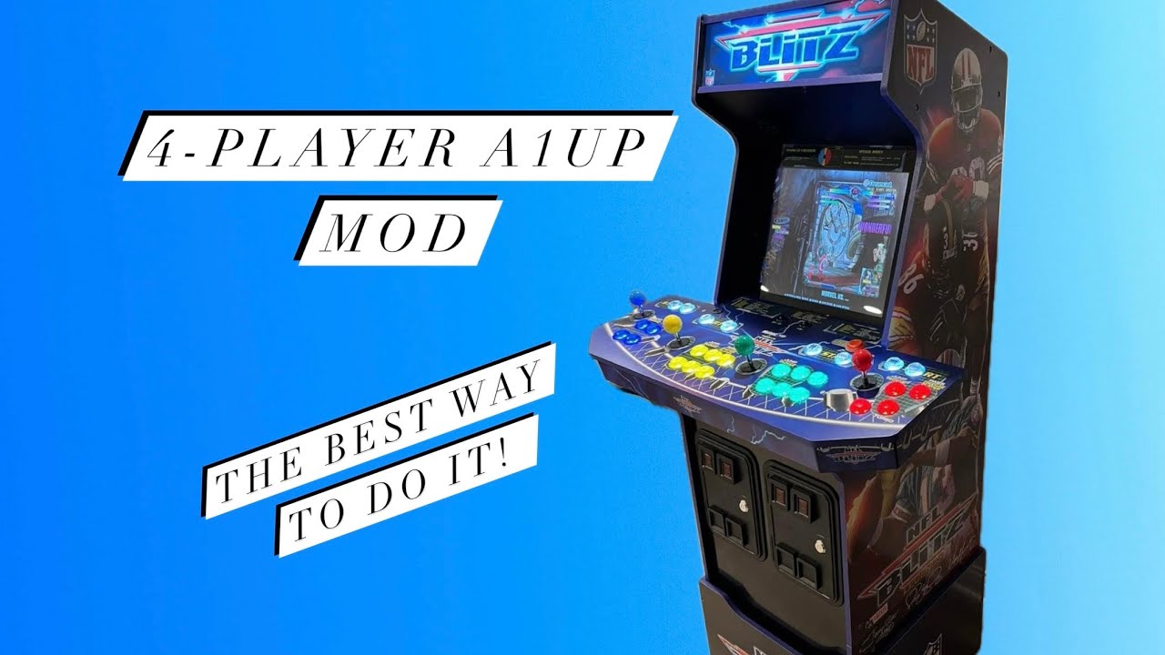 The Ultimate Arcade1up 4-Player Mod Guide -So Easy!