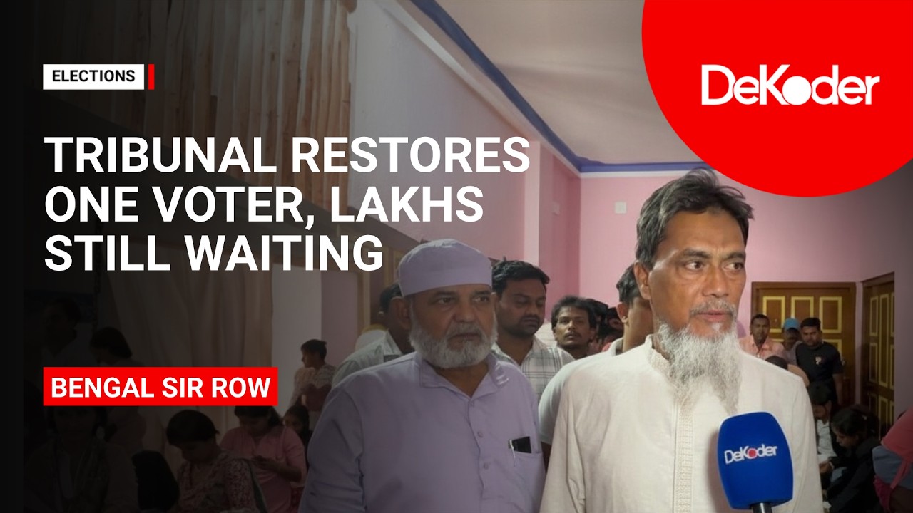 Bengal Elections 2026: First Bengal Voter Restored by Tribunal Amid SIR Row | DeKoder