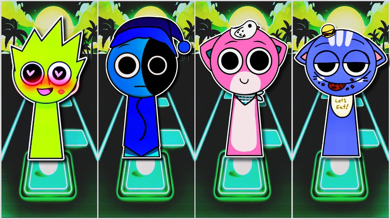 Incredibox Sprunki - Tiles Hop Bass Boost