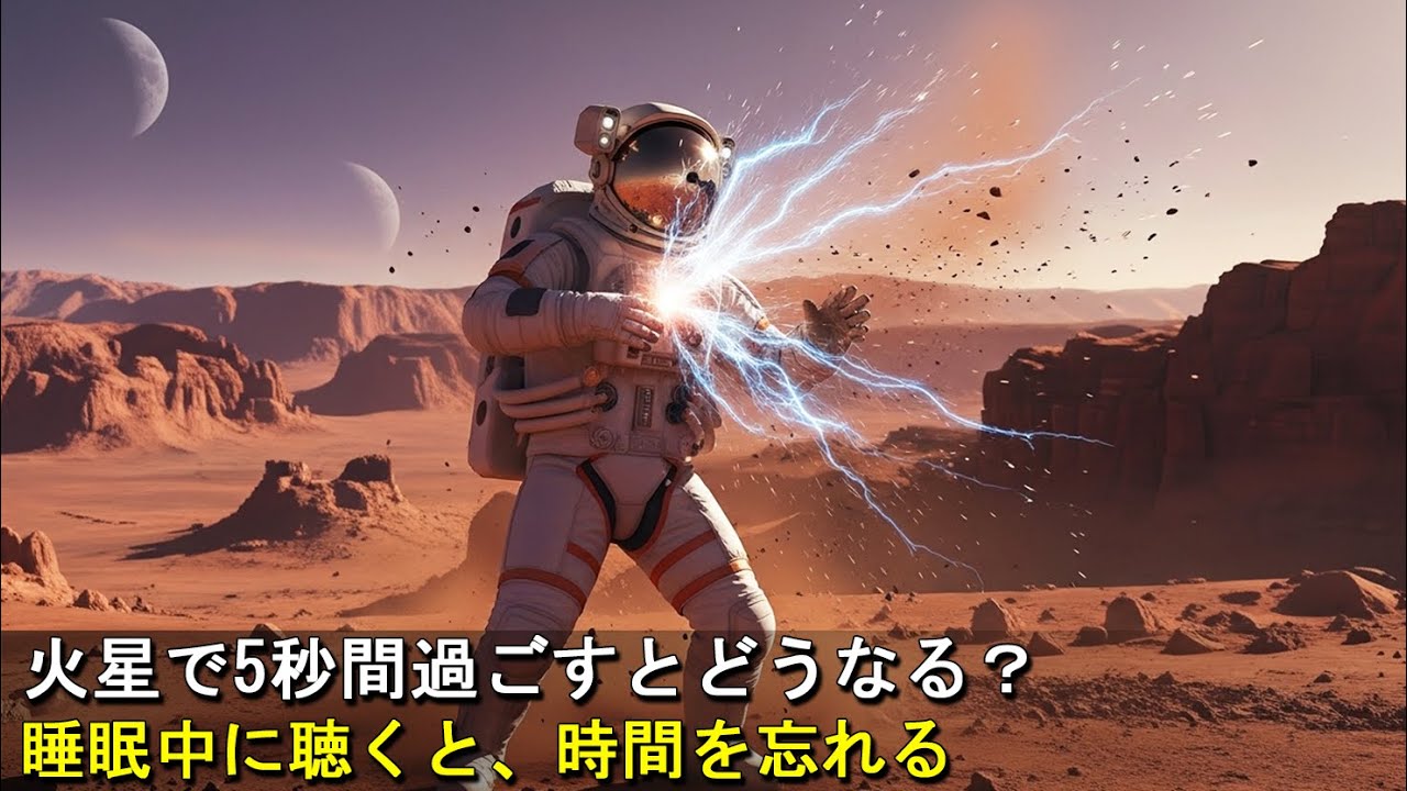 [睡眠ドキュメンタリー] もし火星で5秒間過ごしたらどうなるのか？