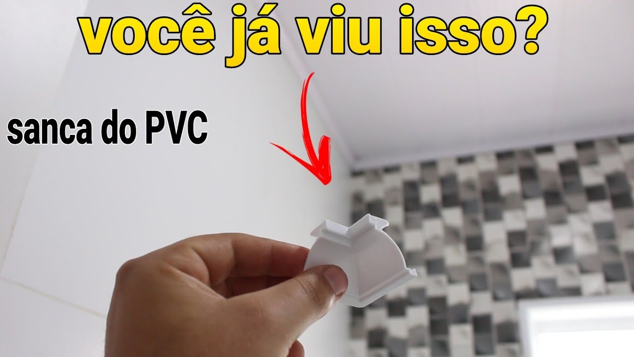 UM M&Eacute;TODO SIMPLES PRA SANCA DE PVC E UM ACABAMENTO DE OUTRO N&Iacute;VEL ASSIM, VOC&Ecirc; SABIA?