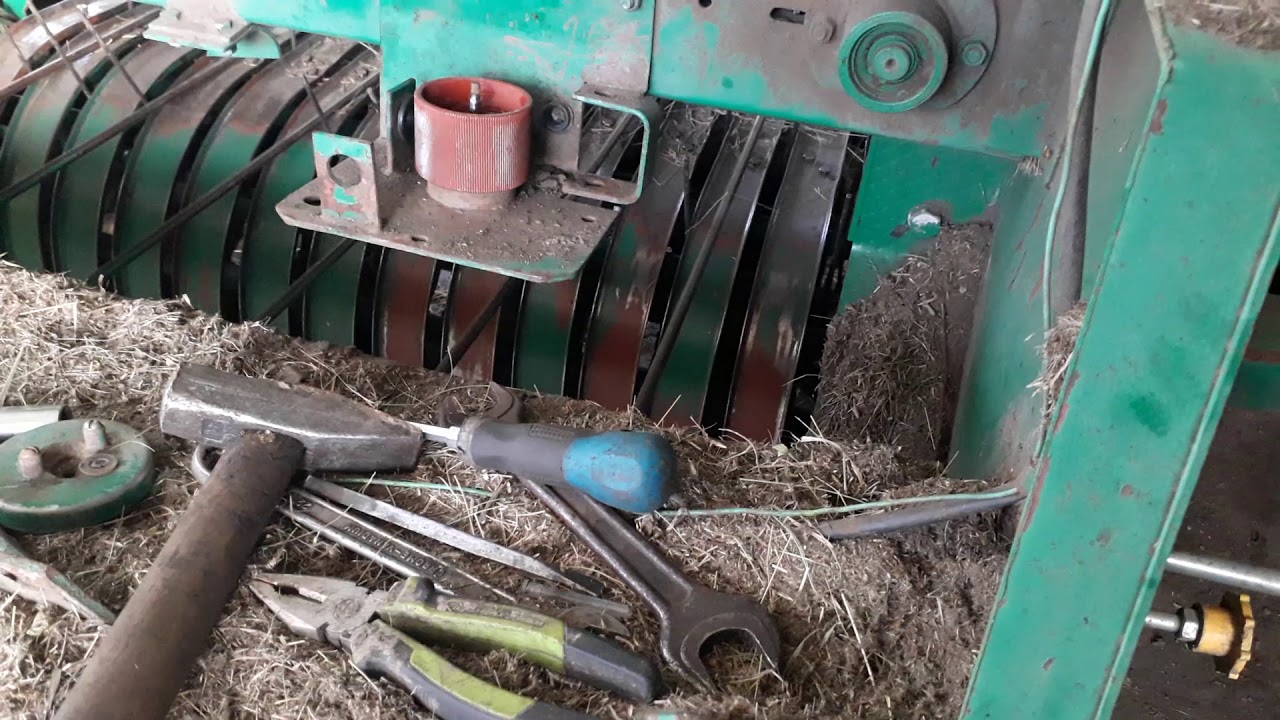 Пресс ПРФ-145 ремонт обвязочного механизма