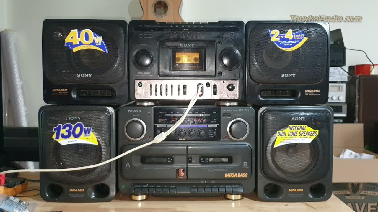 0919909960 Test cassette Sony cfs 715s và cfs 1140s.