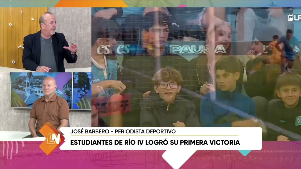 Estudiantes de Río Cuarto logró su primera victoria, José Barbero