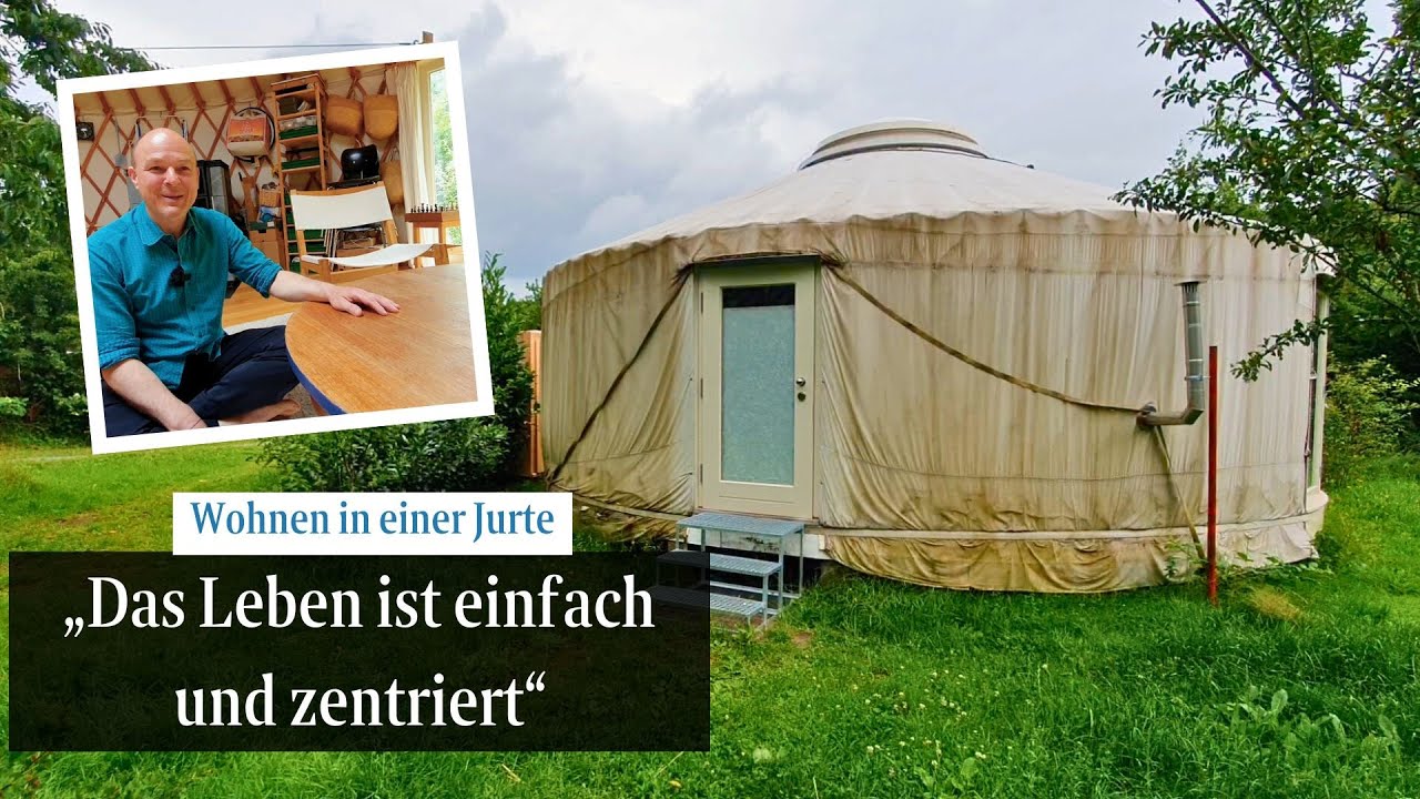 Dieser Bremer wohnt in einer Jurte – und so fühlt sich das an | Serie 