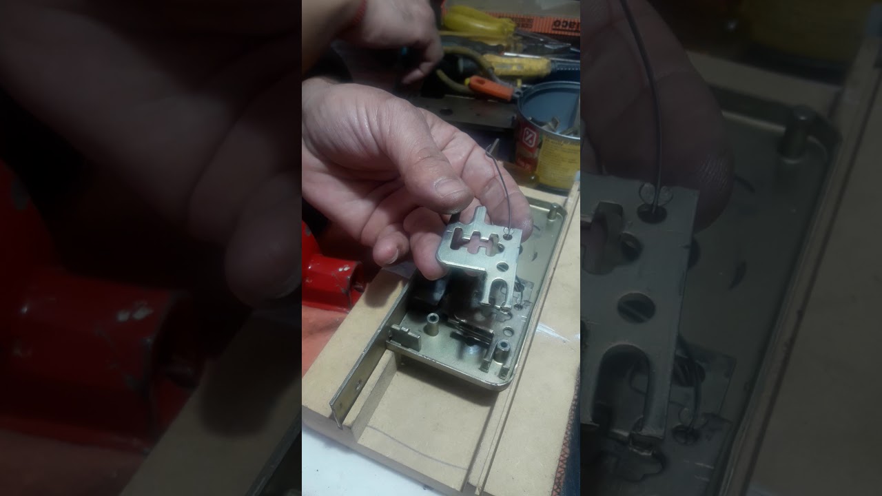 Confección de llave en cerradura p.doble parte1 4placas