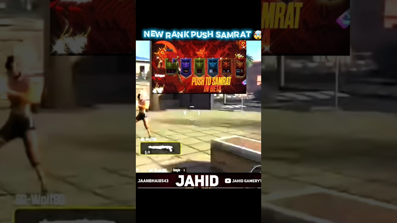 scar fall 2.0 Rank Push Samrat 🤯