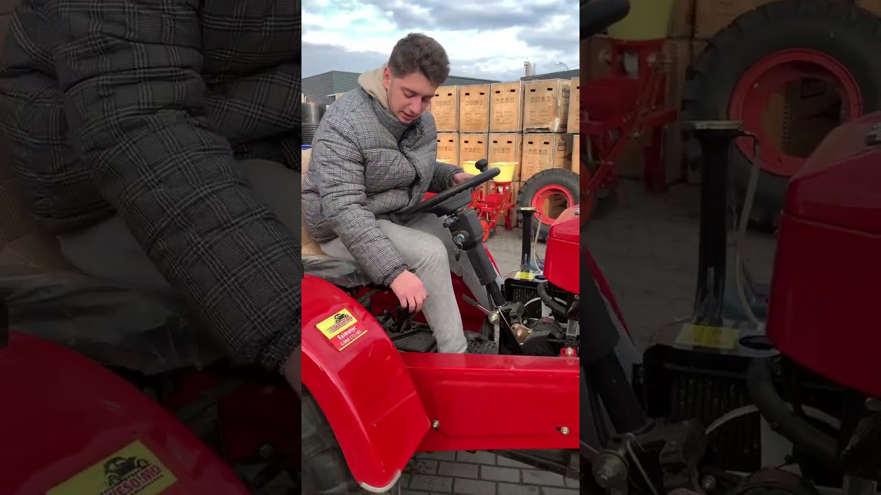 Инструкция как пользоваться трактором - Shifeng SF354 - Manual de utilizare a tractorului