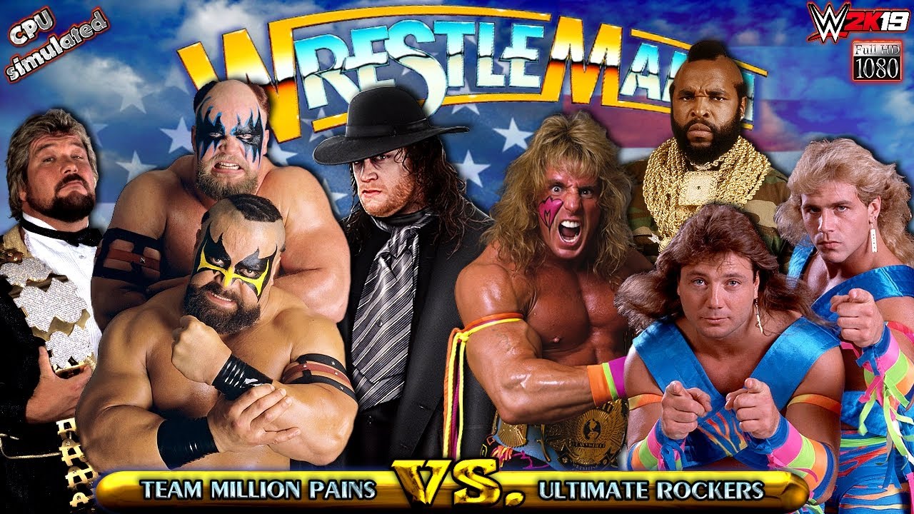 Million Pains VS. Ultimate Rockers | WWF | 2K19 Gameplay