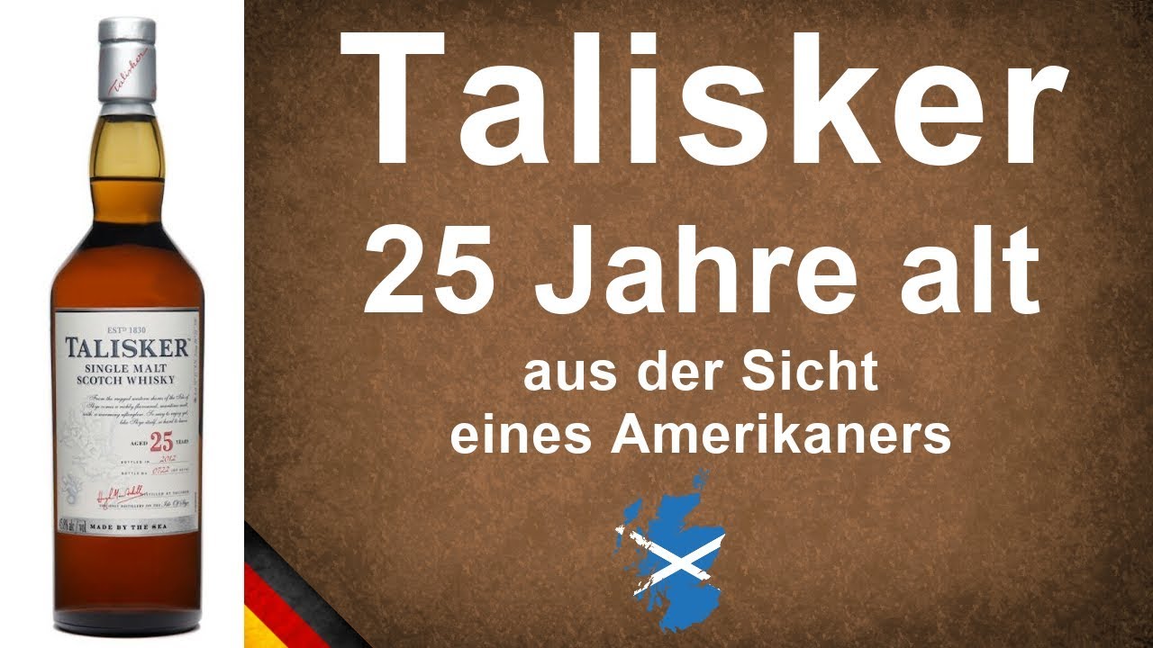 Talisker 25 Jahre alt (2018) Single Malt Scotch Whisky Verkostung #1335 von WhiskyJason