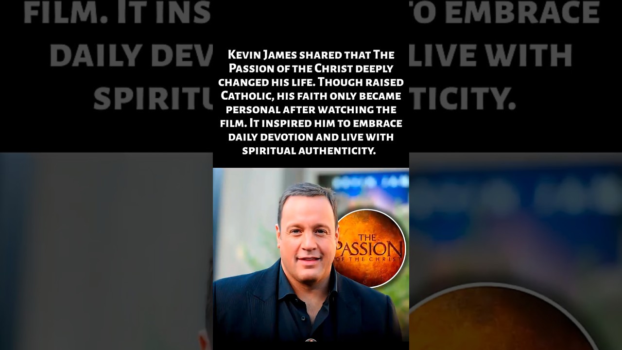 Kevin James Finds Renewed Faith Through The Passion.#shorts #viral