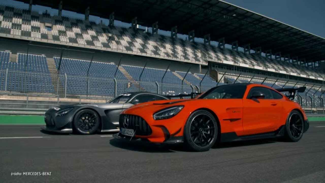 Supersportowy i superdrogi Mercedes AMG GT Black Series! #Najlepsze_Premiery