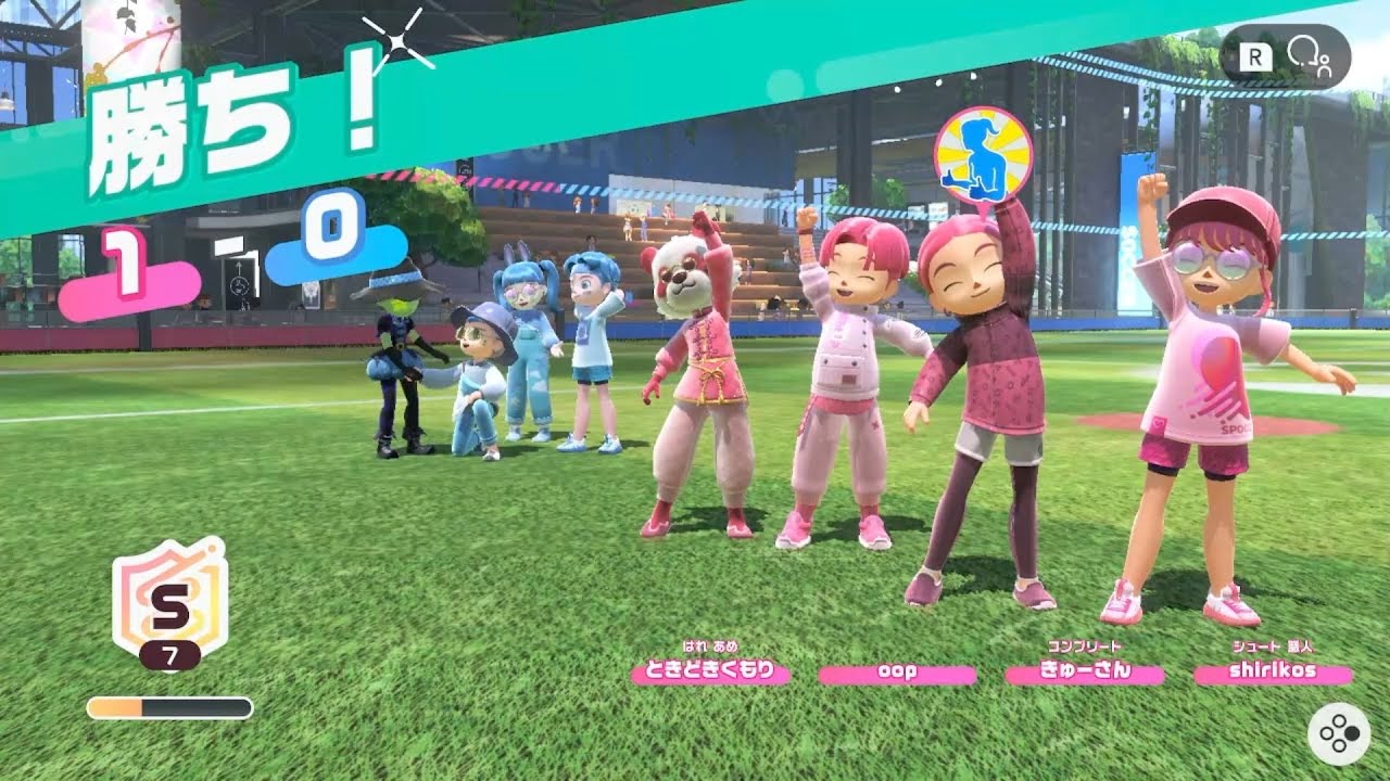 Switch Sports サッカー：最近のゴール集 その88
