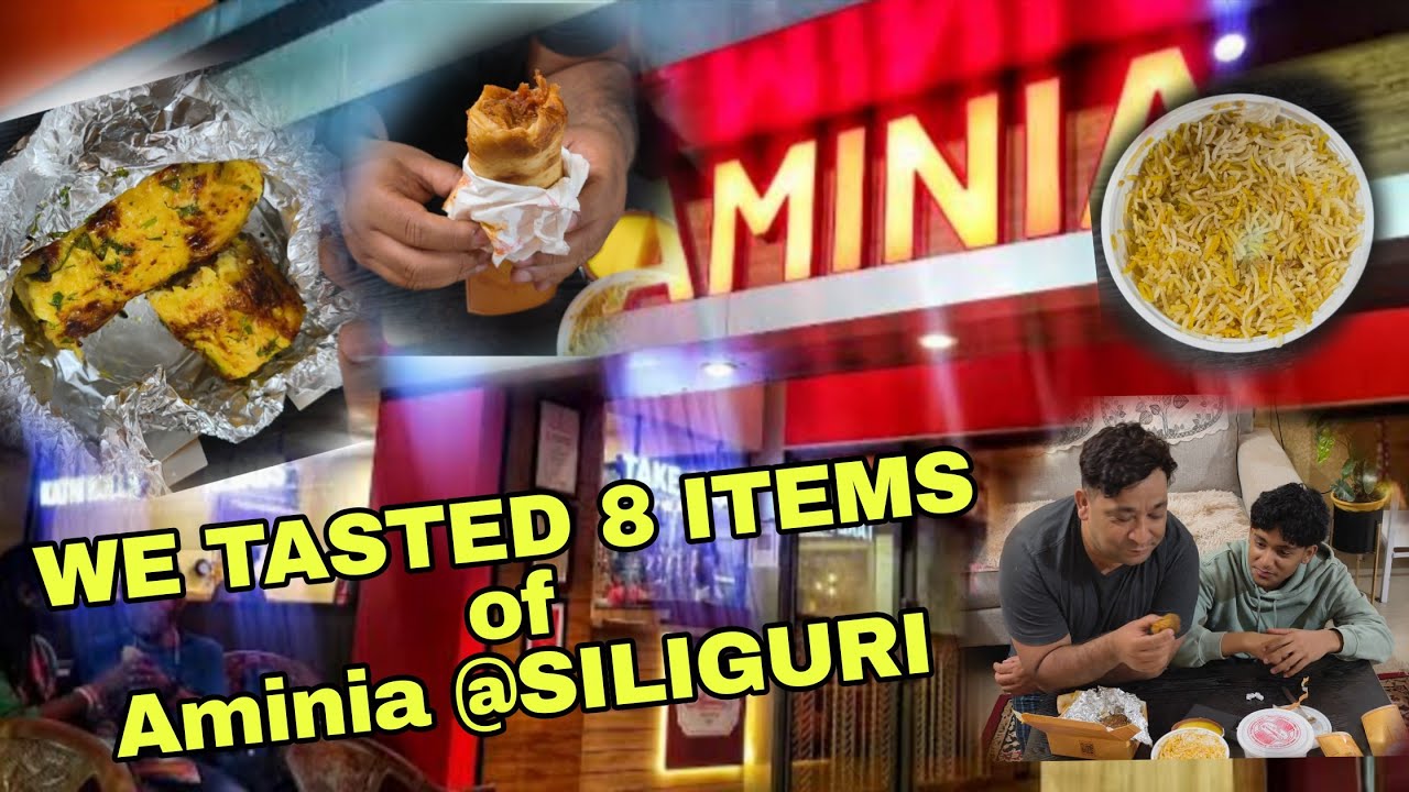 We tried atleast 8 items from Aminia Restaurant menu and gave our ratings.