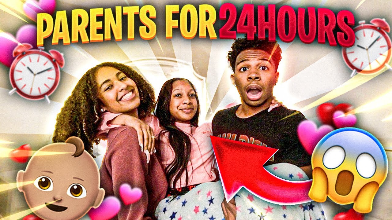 ME AND JORDYN BECAME MY SISTER PARENTS FOR 24 HOURS! *she is the worst kid ever*