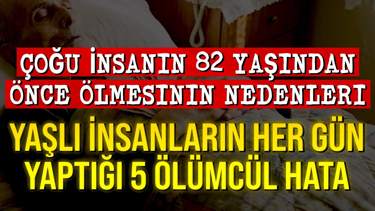 İnsanların Çoğu Neden 80 Yaşından Önce Ölür – İnsanların Her Gün Yaptığı 5 Ölümcül Hata. Psikoloji