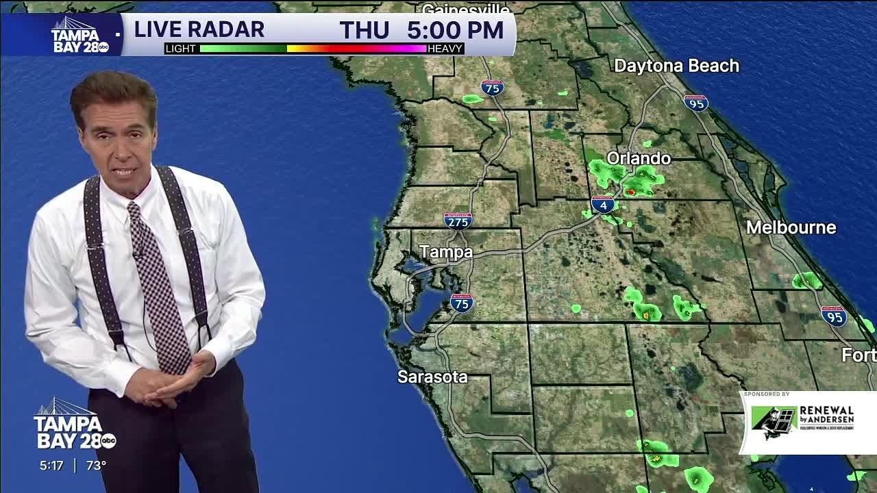 Tampa Bay Weather Forecast for Feb. 12, 2026 – 5 p.m. update