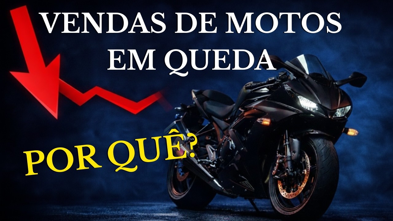 As vendas de motos estão caindo — e não é por acaso