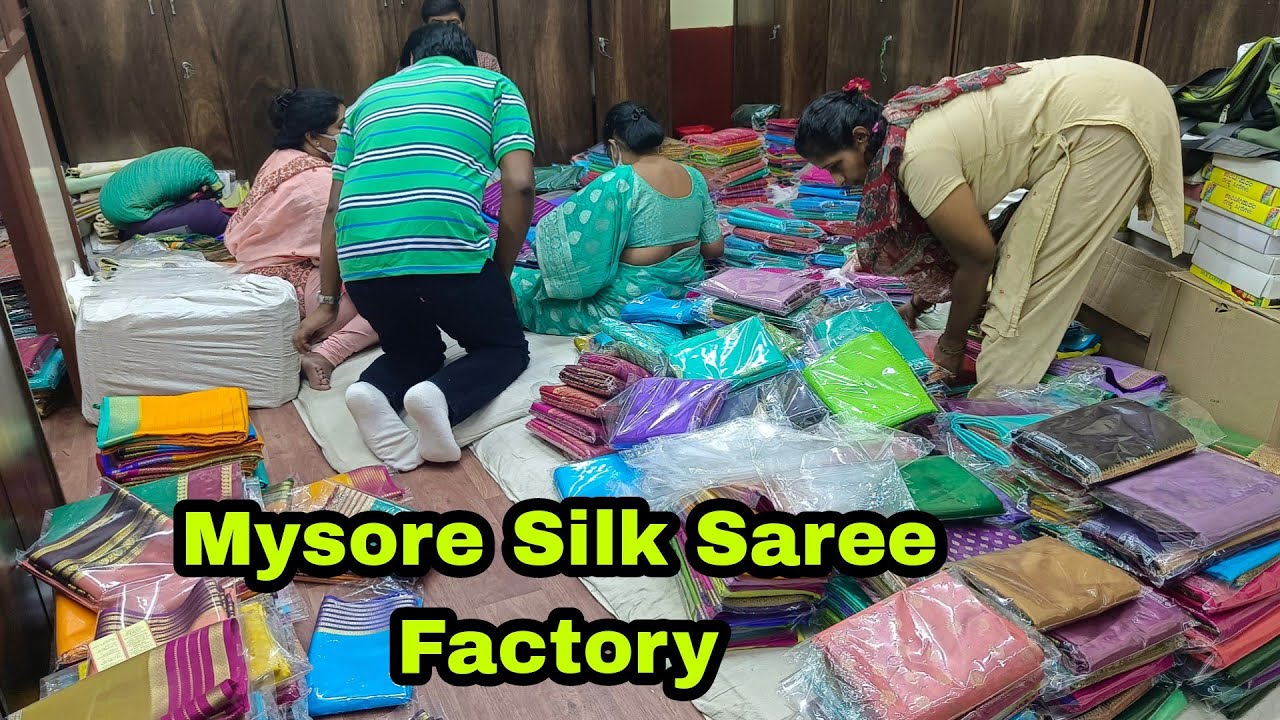 ಮೈಸೂರ್ ಸಿಲ್ಕ್ ಸೀರೆ ಫ್ಯಾಕ್ಟರಿ l Mysore Silk Saree Factory l Don't Miss This video l #bengaluruvlogs