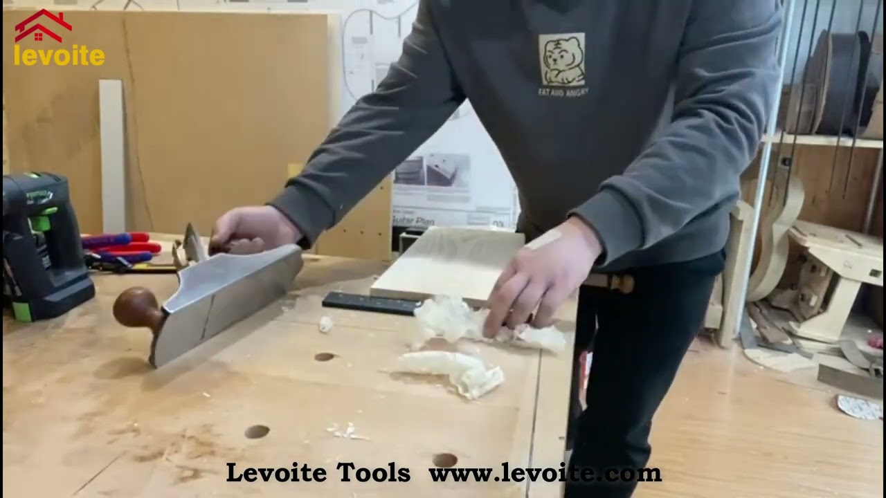 Levoite&trade; Workbench Planing Stop for Woodworking