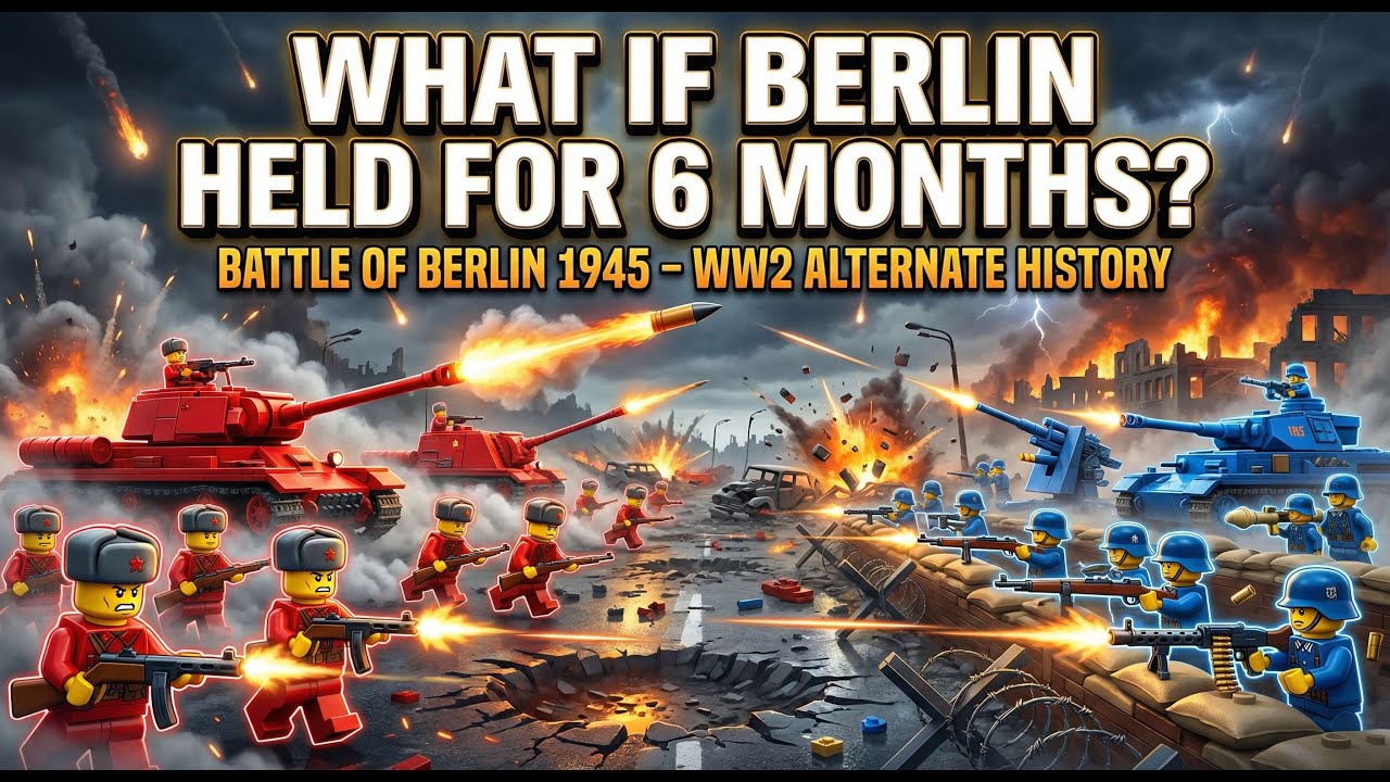 LEGO WW2: The Battle of Berlin — 6 Months of Chaos | Epic Lego Stop Motion Animation