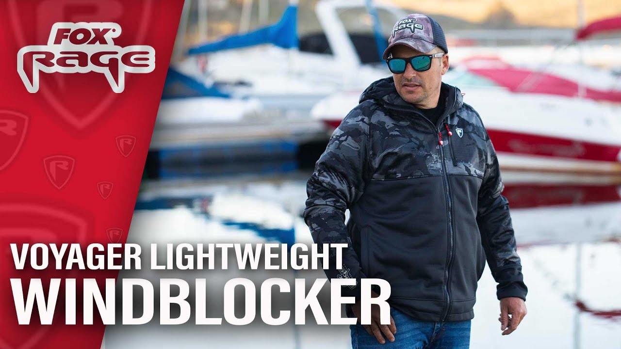 Bescherm jezelf tegen de wind met de Fox Rage Lightweight Windblocker | Roofvissen