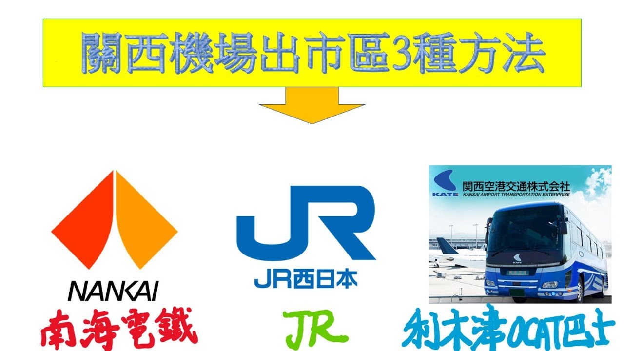 (廣東話)十分鐘為你簡化解說, 大阪關西機場出市區交通方法及價錢 Kansai Airport to downtown transportation