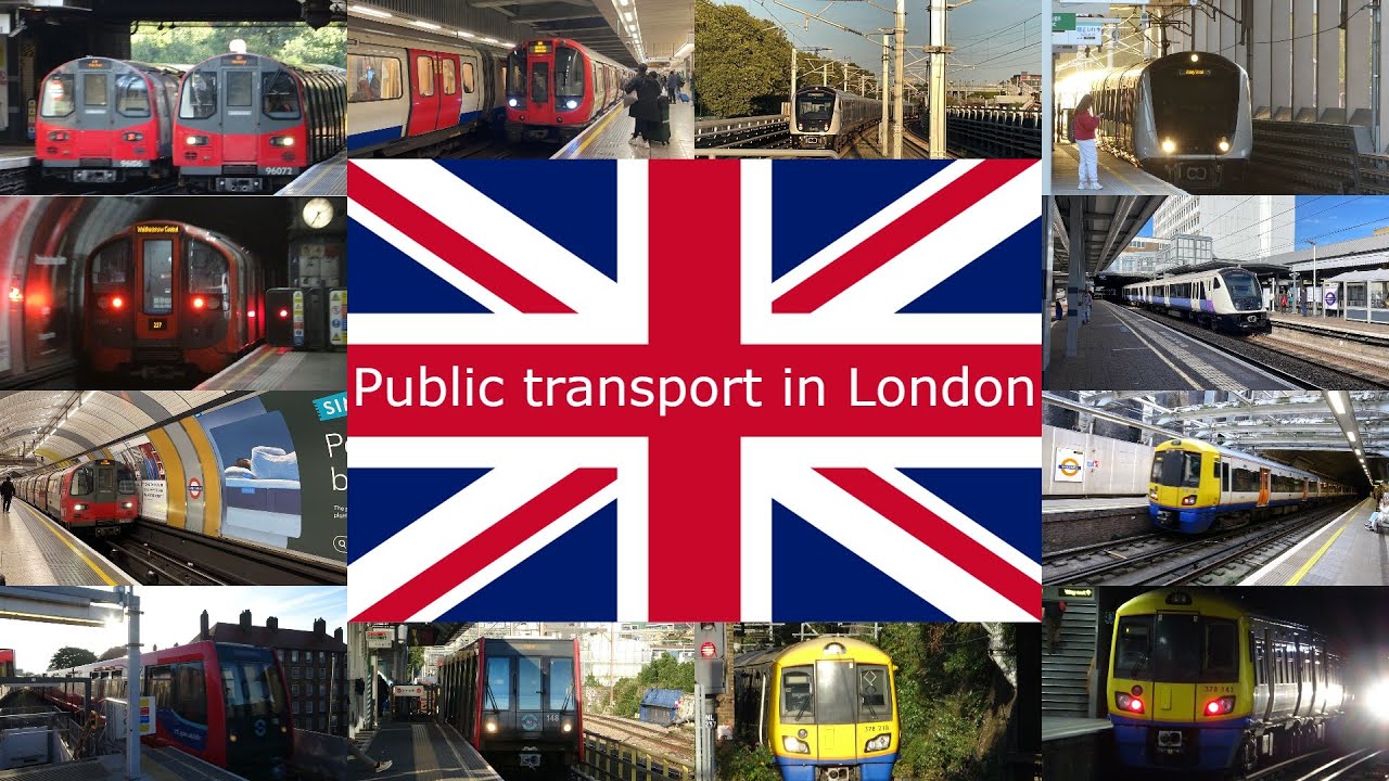 Public Transport in London (Underground, Overground, DLR and Elizabeth Line)