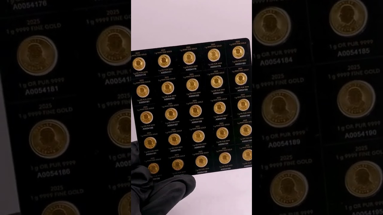 🍁 25 g 2025 MapleGram Gold Bullion Coins
