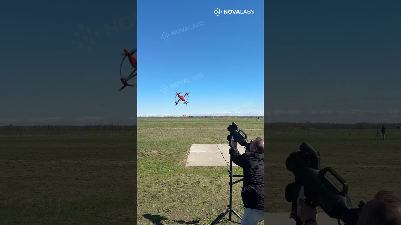 Nova Labs представила новую версию перехватчика дронов 